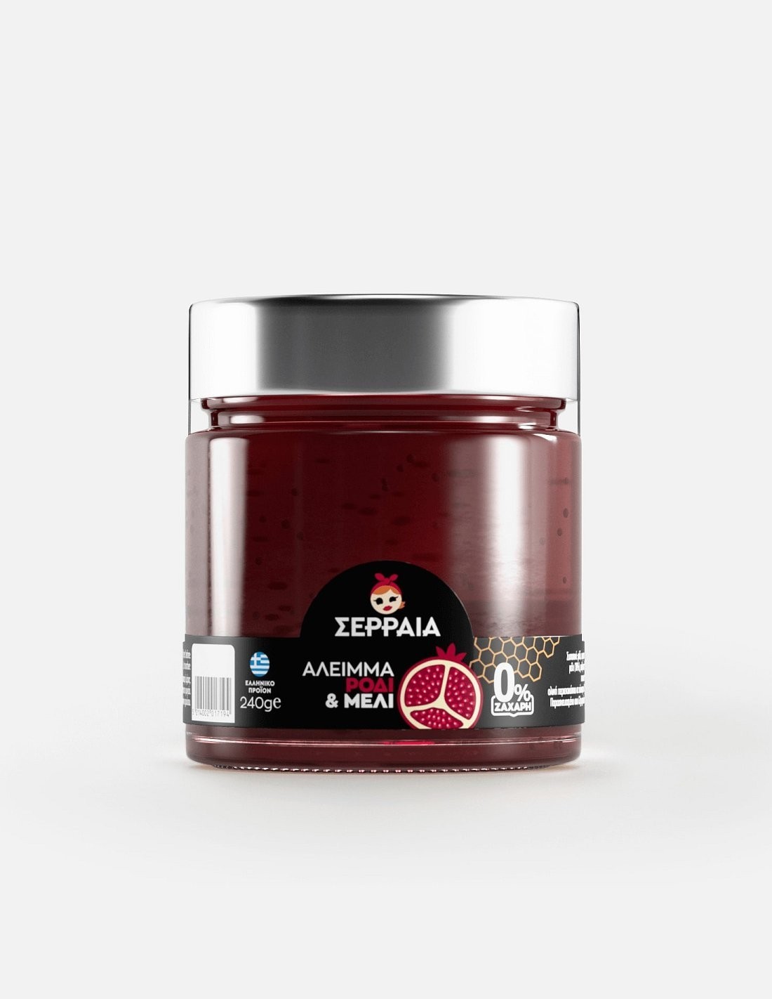 Αλειμμα Ροδι & Μελι 240gr Σερραια